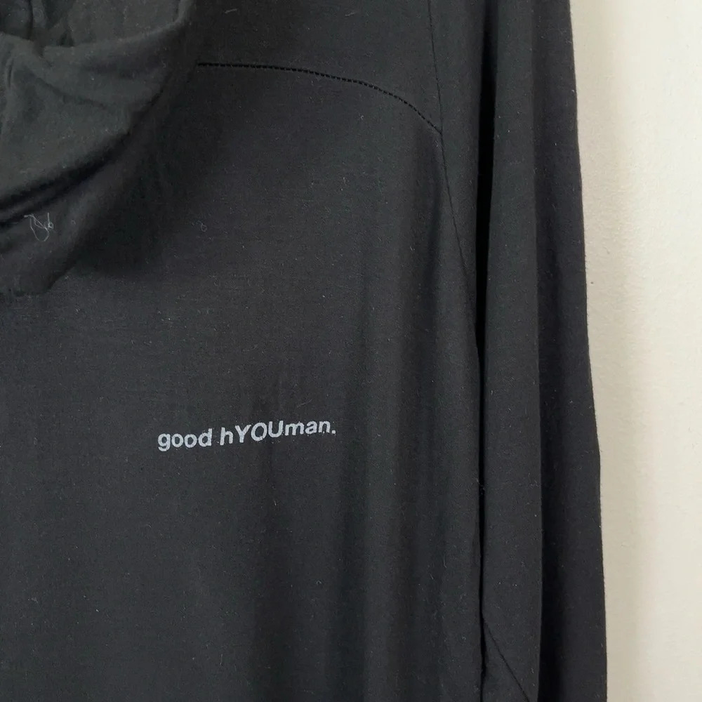 Good hYouman Bailey Collect Moements Not Things Cow Neck Hoodie - Picture 14 of 15